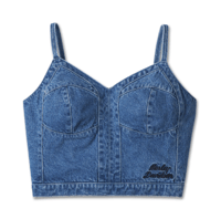 Image 1 of Women's Cool Blue Bustier Top