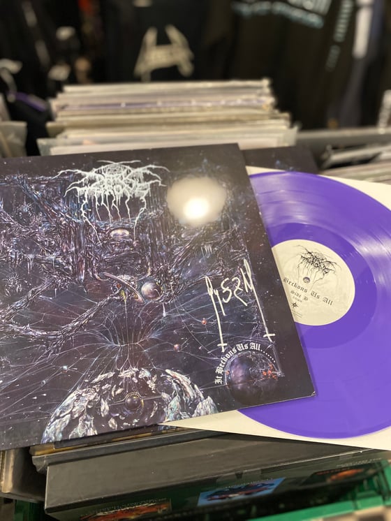 Image of Misprint LP Darkthrone It Beckons Us All signed / violet