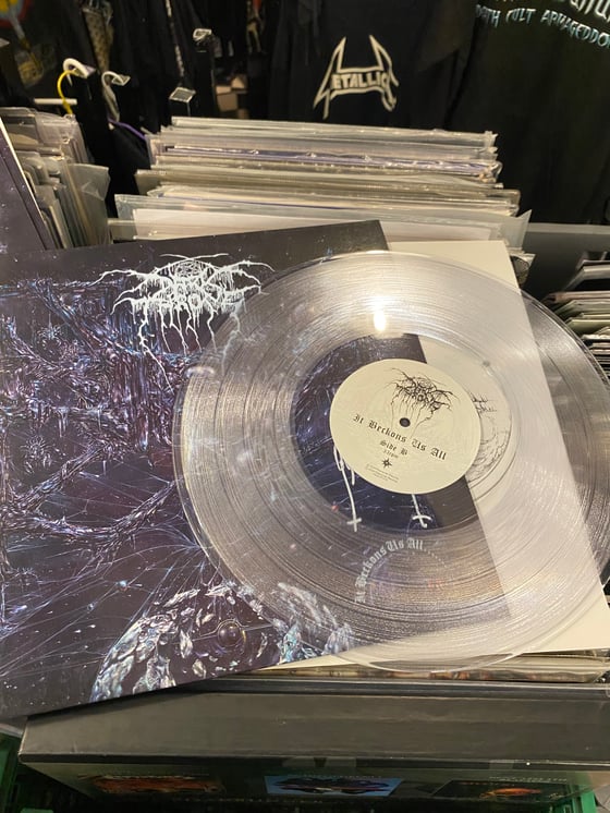 Image of Misprint LP Darkthrone It Beckons Us All signed / clear