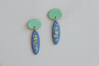 Image 4 of Pendientes Fragmentos Verdes