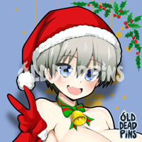 Image 2 of Hana Uzaki Christmas Vixen Vinyl Decal
