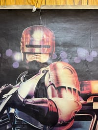 Image 2 of Robocop pre-release original huge street poster