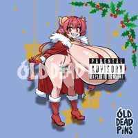 Image 1 of Ilulu Christmas Vixen Vinyl Decal