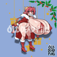Image 3 of Ilulu Christmas Vixen Vinyl Decal