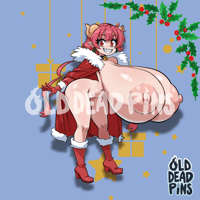 Image 2 of Ilulu R-18 Christmas Vixen Vinyl Decal
