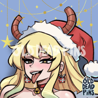 Image 2 of Lucoa R-18 Christmas Vixen Vinyl Decal