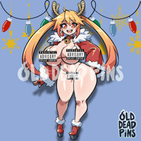 Image 1 of Tohru Christmas Vixen Vinyl Decal