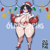 Image 3 of Elma Christmas Vixen Vinyl Decal