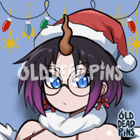 Image 2 of Elma Christmas Vixen Vinyl Decal