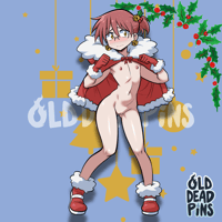 Image 2 of Kobayashi R-18 Christmas Vixen Vinyl Decal