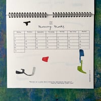 Image 9 of Morning Marks - watercolour activity calendar to encourage mindful painting