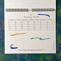 Image 10 of Morning Marks - watercolour activity calendar to encourage mindful painting