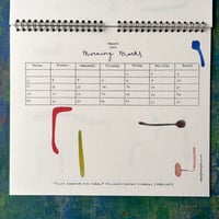 Image 11 of Morning Marks - watercolour activity calendar to encourage mindful painting