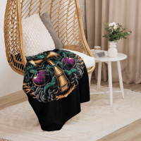 Image 2 of DAT Dragon Sherpa blanket