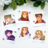 Image 1 of SDV polaroid stickers winter series