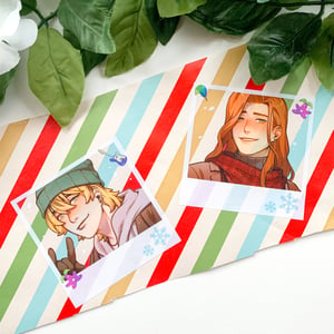 Image of SDV polaroid stickers winter series