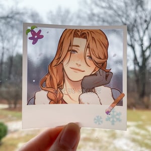 Image of SDV polaroid stickers winter series