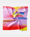 Pink Sky Silk Scarf