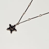 Image 1 of Black Etoile Choker Necklace