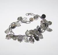 Image 2 of Bracelet rutile quartz stones and beads
