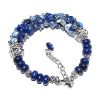 Image 3 of Blue stones bracelet