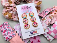 Image 1 of Valentine's Day Character Earrings