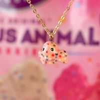 Image 1 of Circus Cookie Owl Necklace 