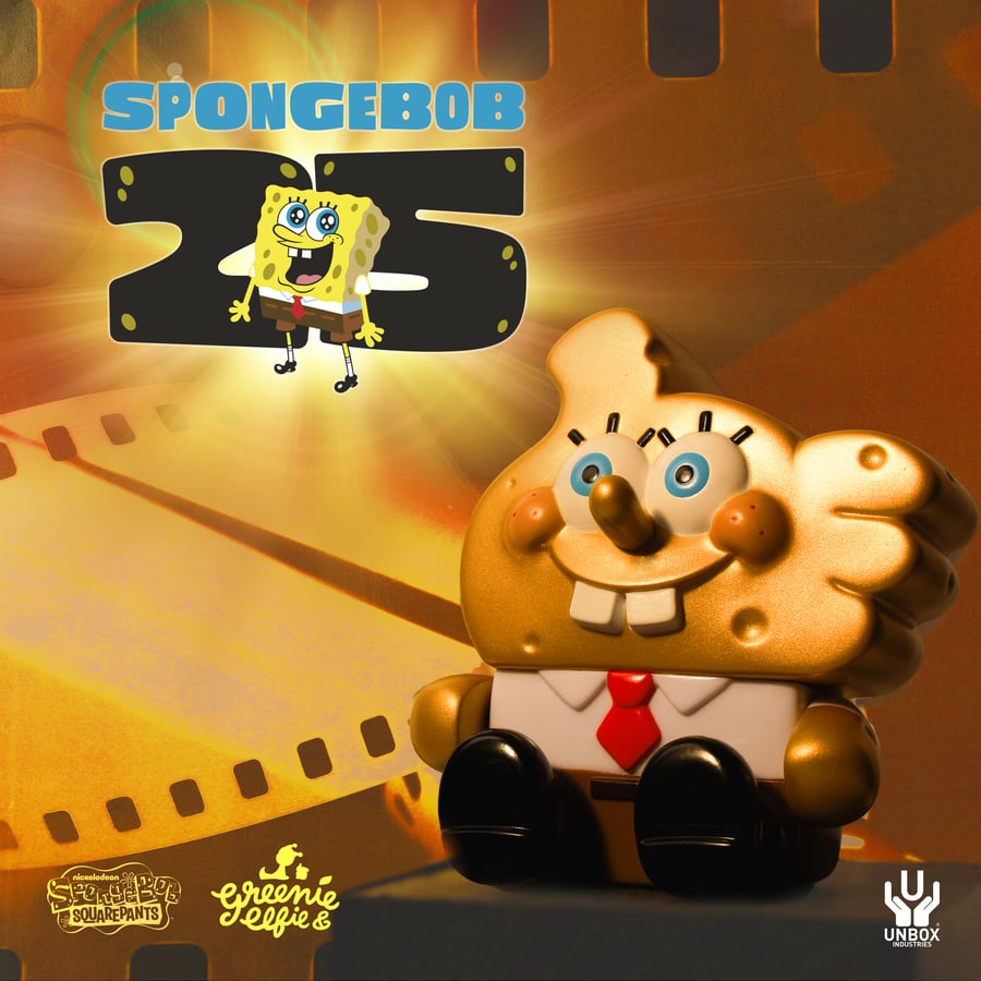 Image of SPONGEBOB ELFIE GOLD SPECIAL EDITION