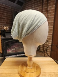 Image 2 of Linen Stretchy Wrap Mint Green