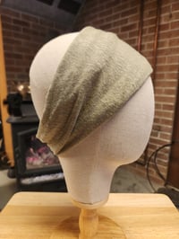 Image 1 of Linen Stretchy Wrap- Sage Green 