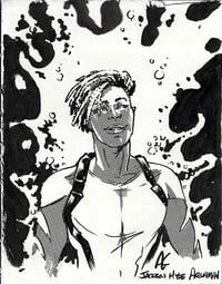 Jackson Hyde - Aquaman Original Illustration 