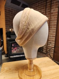 Image 1 of Linen Stretchy Wrap - Caramel