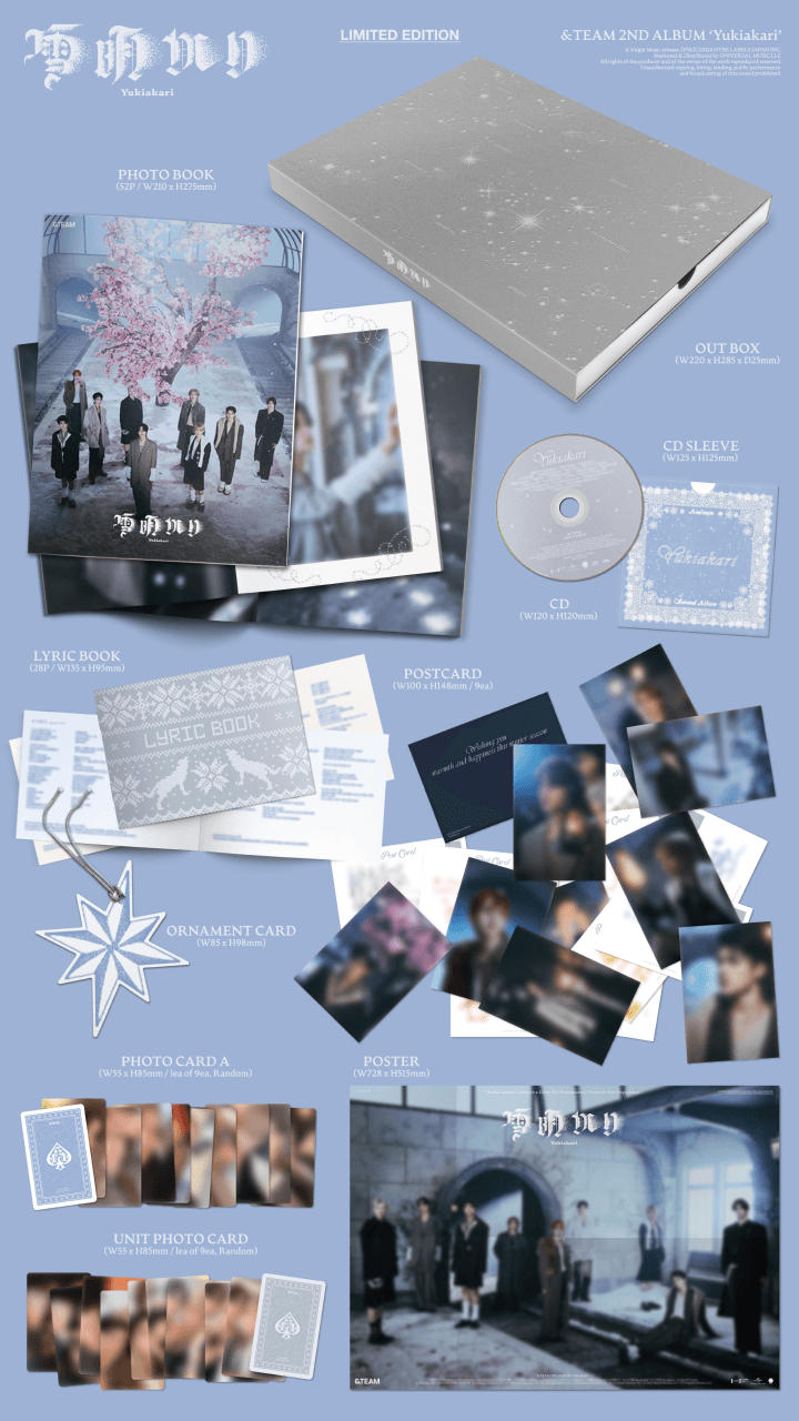 Image of &TEAM ‘Yukiakari’ Limited Edition