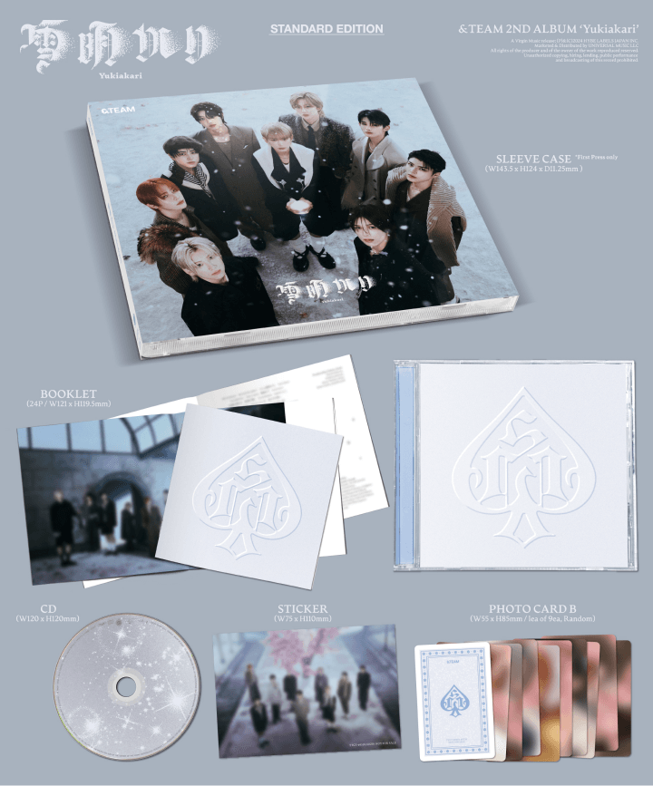 Image of [PRE-ORDER] &TEAM ‘Yukiakari’ Standard Edition
