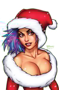 Image of Kim the Delusional #1 Holiday 2024 Virgin Holofoil Variant A