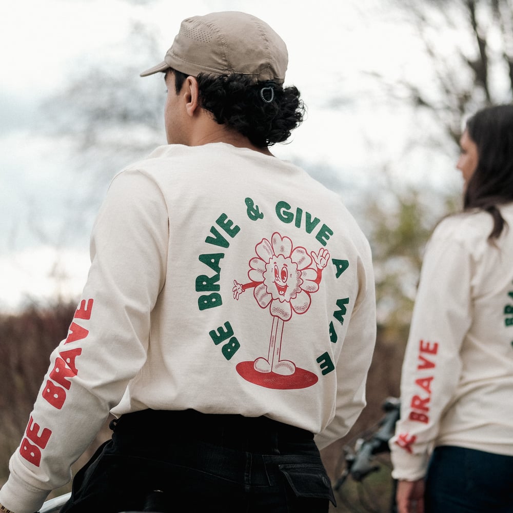 Driveside x Slowcoast "Be Brave & Give a Wave" Long Sleeve