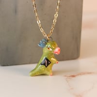 Image 4 of Green Dragon Necklace