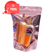 Image 1 of Freeze Dried Orange Cream Ice Cream Bars 2 pack