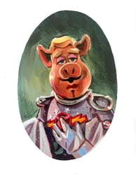 Image 1 of Link Hogthrob original painting 