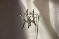 Image 2 of Silver Starseed Earrings - made to order