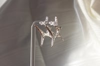Image 3 of Silver Starseed Earrings - made to order