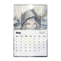 Image 5 of 2025 Wall Calendar - The Artwork of Alister Dippner