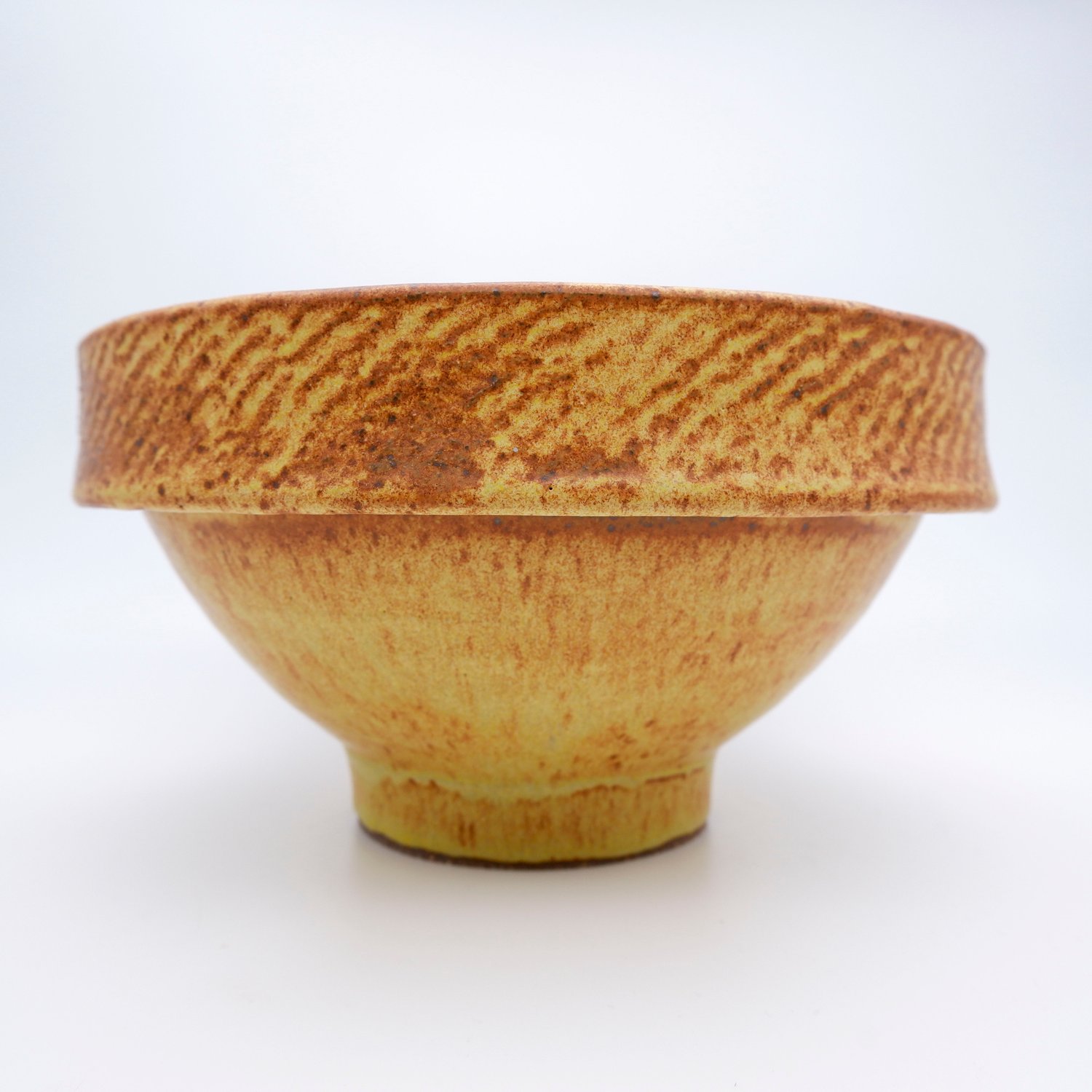 Image of Drop Rim Serving Bowl (yellow)