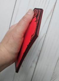 Image 3 of Red Coffin Notepad Cathedral 6 Inches