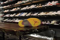 Image 3 of Air Jordan V (5) x Off White "Sail/Fire Red"