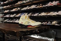 Image 1 of Air Jordan V (5) x Off White "Sail/Fire Red"