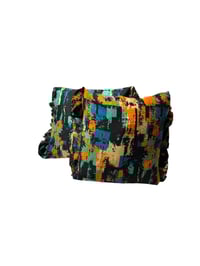 Decorative African Print Throw Pillow Covers (16" x 16" / 40 cm x 40 cm) #7