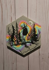 Grey Rainbow Forest Guardian