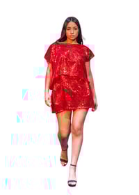 Image 1 of Crimson Sparkle Ensemble