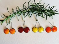Image 1 of Easy Breezy Everyday Enamel Earrings (EJ092)